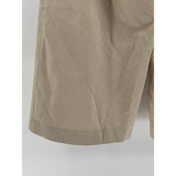 A.V.V Women's Beige Solid Wide-Leg Regular-Fit High-Rise Pant SZ XS - Picture 9 of 11